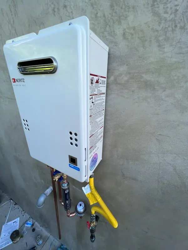Tankless water heater installation for Fitzgerald homes